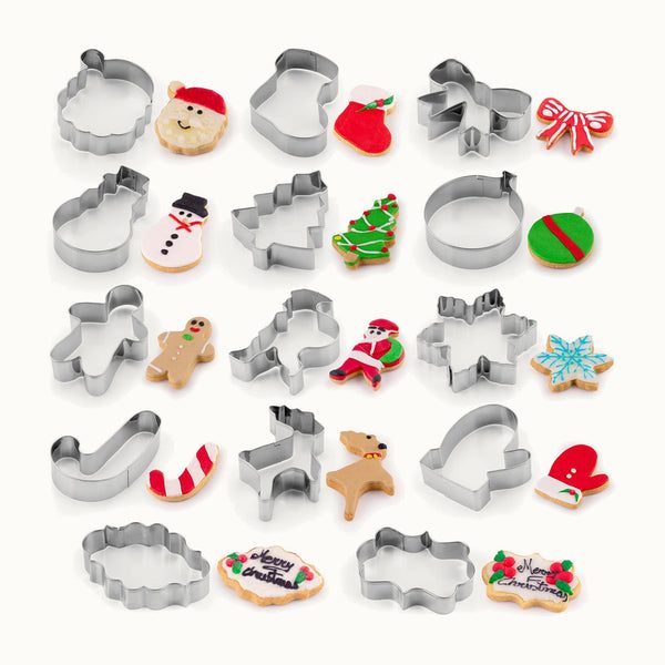 Christmas Cookie Cutter & Baking Set