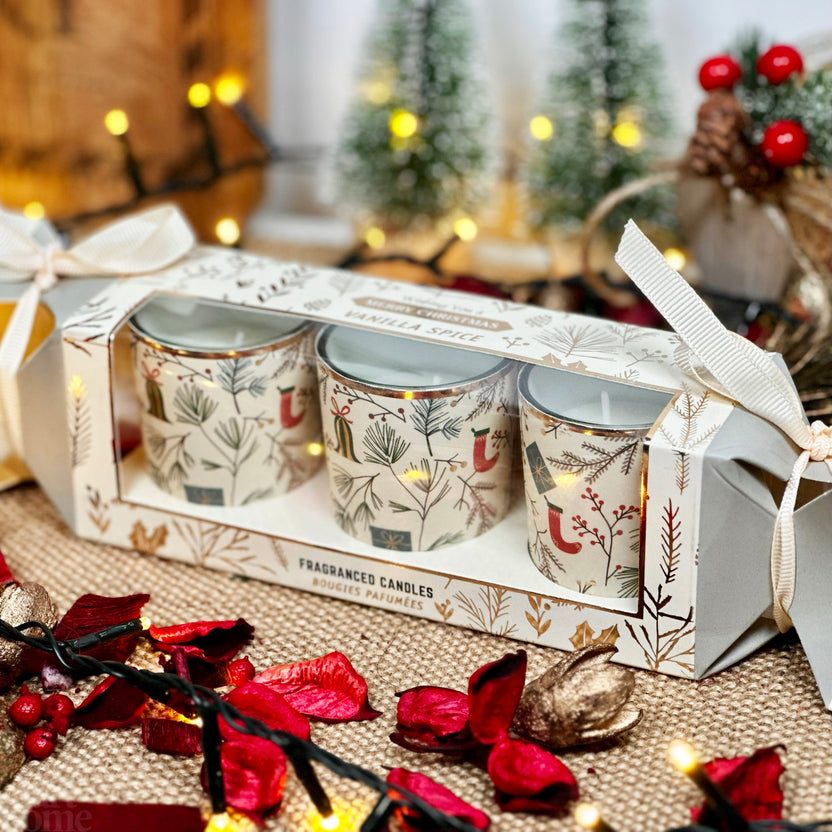Christmas Scented Candle Gift Set