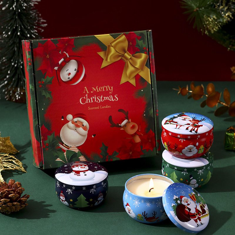 Christmas Scented Candle Gift Set