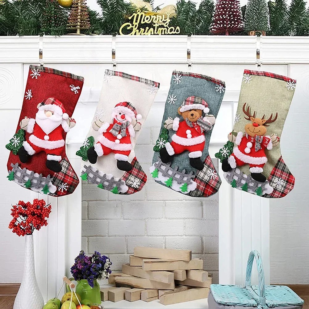 Christmas Stockings 4-Pack