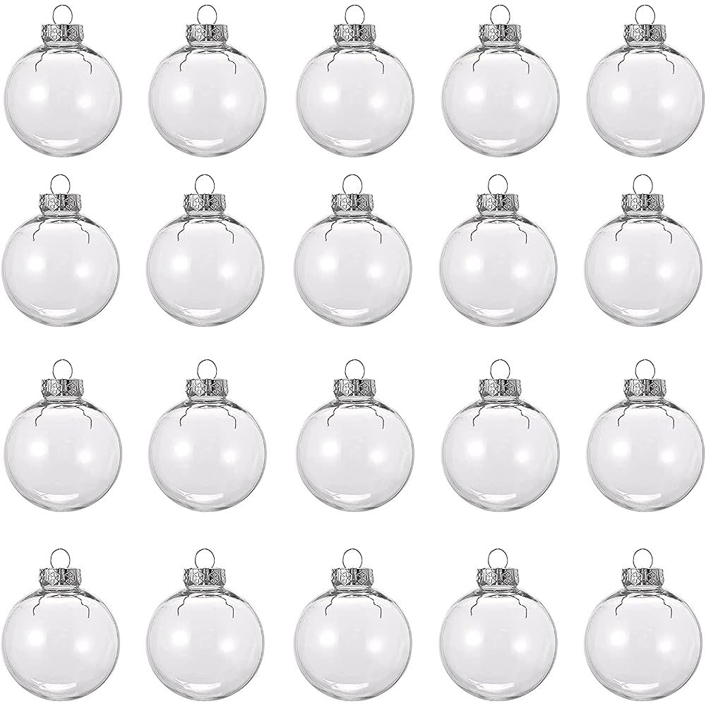 Clear Fillable Snow Globe Ornament Craft Kit