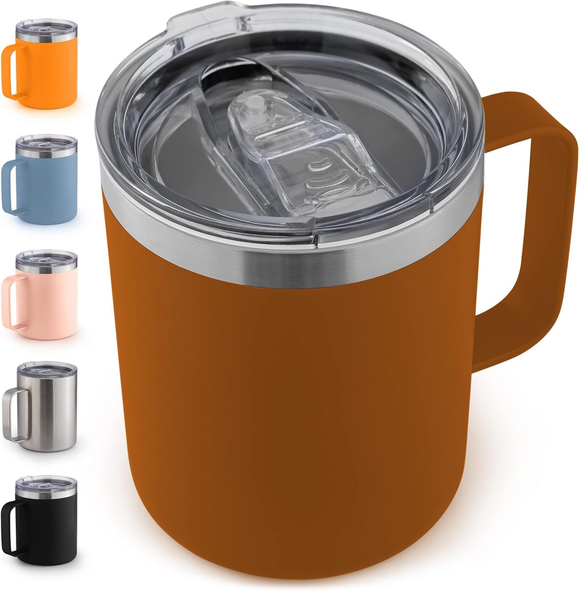 Insulated Travel Mug — 20 oz Tumbler with Lid