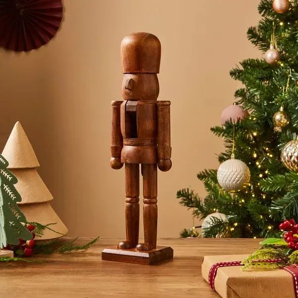 Wooden Nutcracker Decor